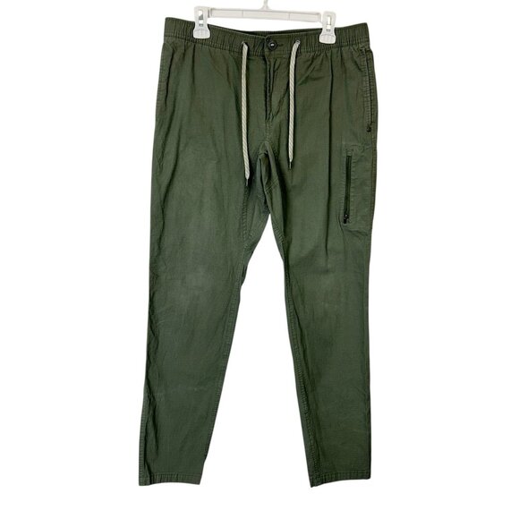 Vuori Ripstop Pants Mens Size XL Green V412